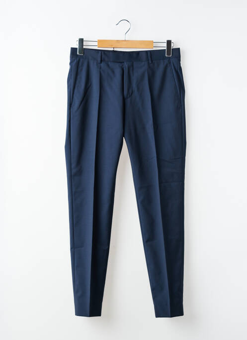 Pantalon slim tissage popeline taille normale bleu STRELLSON homme