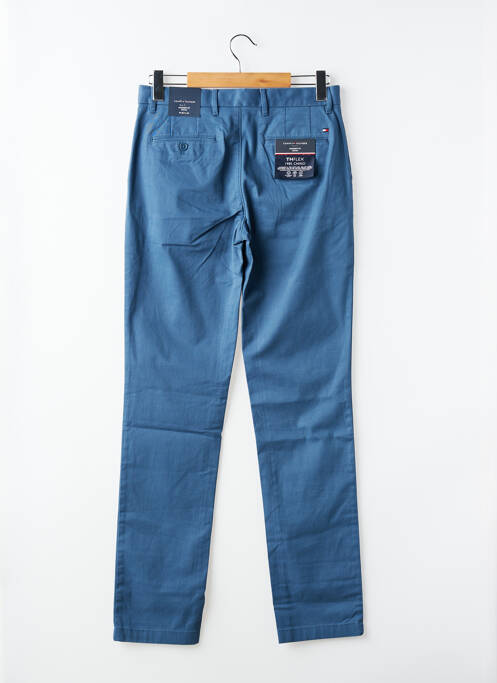 Pantalon chino stretch taille normale bleu TOMMY HILFIGER homme