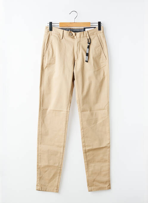 Pantalon chino stretch taille normale beige STRELLSON homme