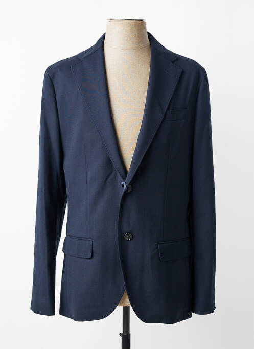 Blazer coupe cintrée bleu TOMMY HILFIGER homme