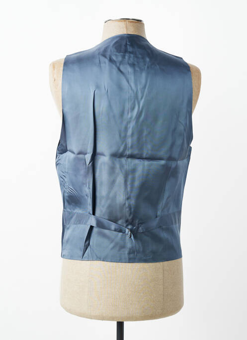 Gilet sans manche effet matière satinée bleu STRELLSON homme