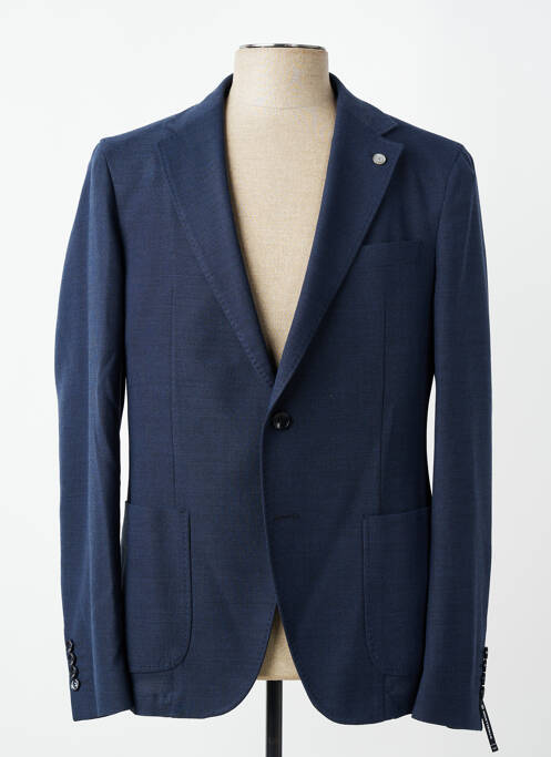 Blazer coupe cintrée bleu STRELLSON homme