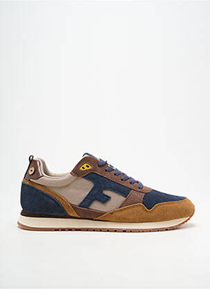 Baskets bout rond bout rond bleu FAGUO homme