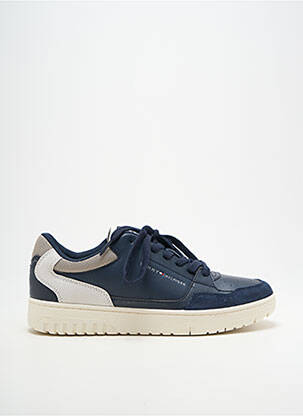 Baskets bout rond bout rond bleu TOMMY HILFIGER homme