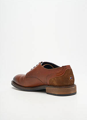 Derbies type de semelle amortissante talon bas marron TOMMY HILFIGER homme