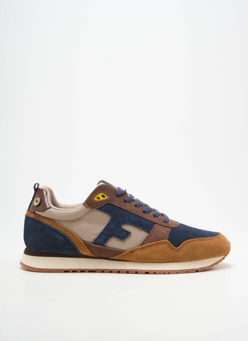 Baskets bout rond bout rond bleu FAGUO homme