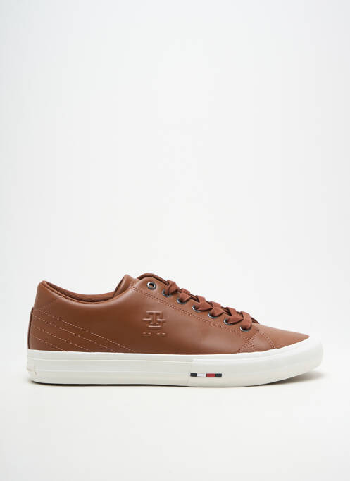 Baskets bout rond bout rond marron TOMMY HILFIGER homme