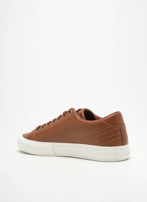 Baskets bout rond bout rond marron TOMMY HILFIGER homme