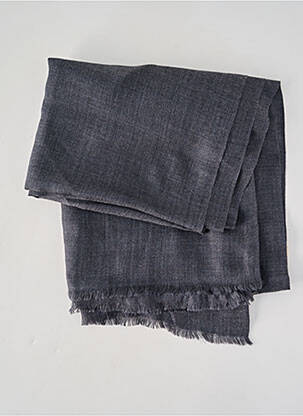 Foulard coutures renforcées gris COLORES DE OTONO homme