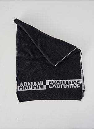 Echarpe stretch noir ARMANI EXCHANGE homme