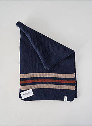 Echarpe stretch bleu SELECTED homme