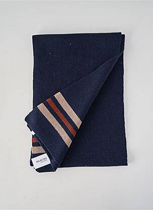 Echarpe stretch bleu SELECTED homme