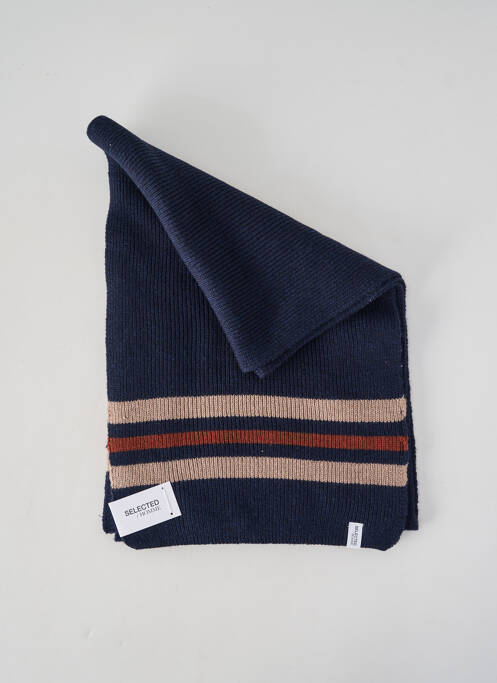 Echarpe stretch bleu SELECTED homme