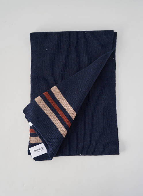 Echarpe stretch bleu SELECTED homme