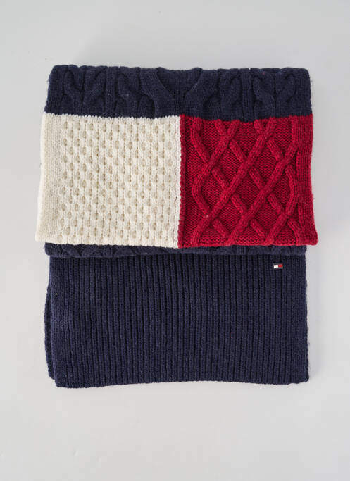 Echarpe stretch bleu TOMMY HILFIGER homme