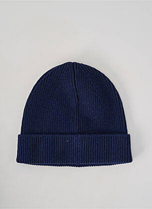 Bonnet broderie bleu ECOALF homme