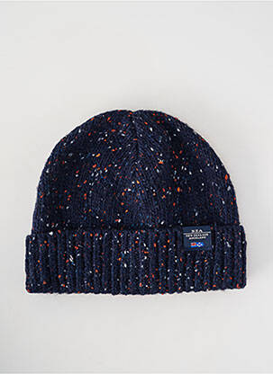 Bonnet broderie bleu NEW ZEALAND AUCKLAND homme