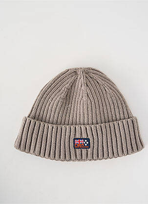 Bonnet maille fine gris NEW ZEALAND AUCKLAND homme