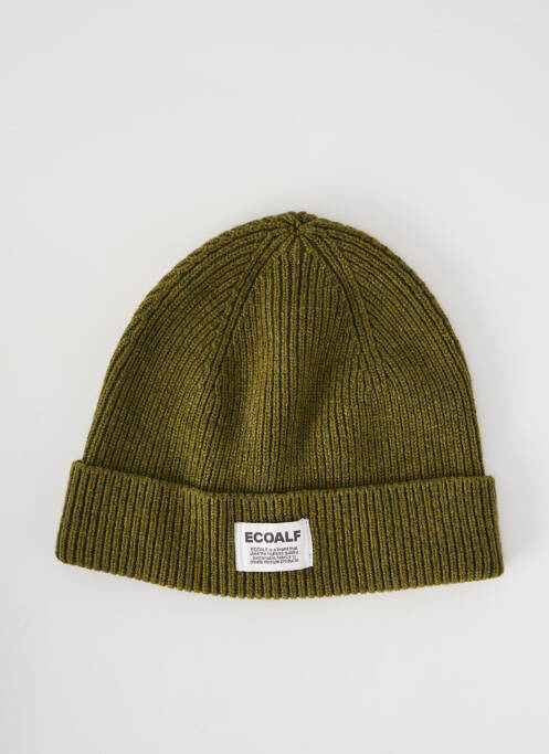 Bonnet broderie vert ECOALF homme