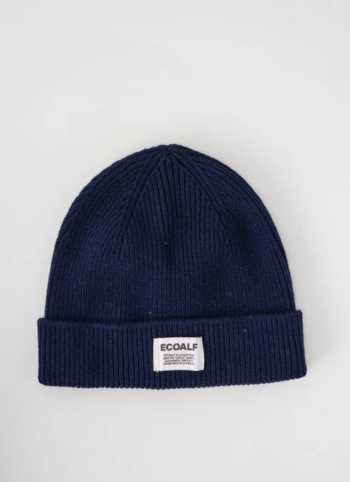 Bonnet broderie bleu ECOALF homme