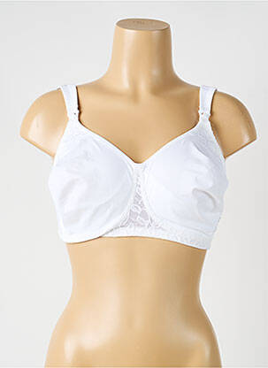Lingerie maternité effet matière satinée blanc ANITA femme