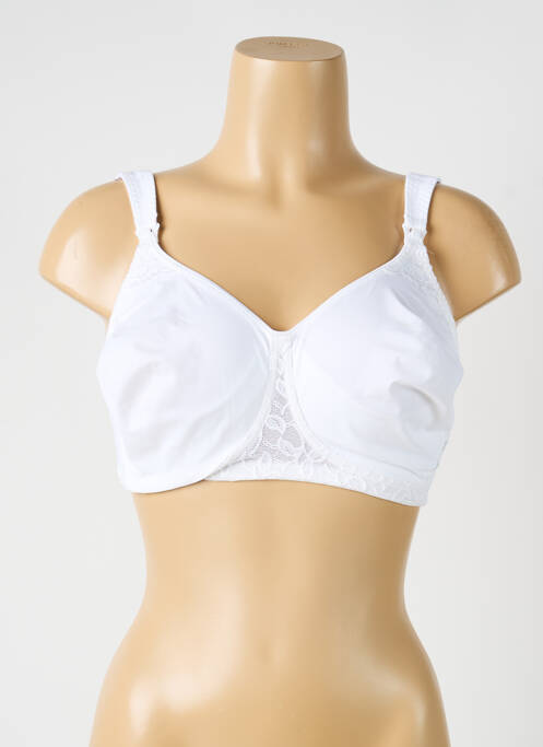 Lingerie maternité effet matière satinée blanc ANITA femme