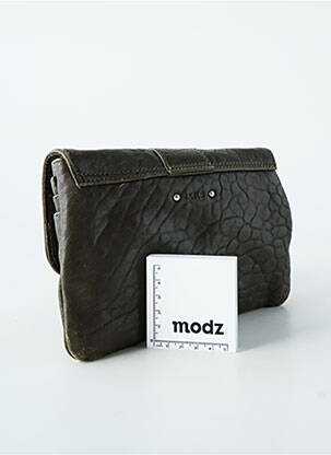 Pochette multipoches vert IKKS femme