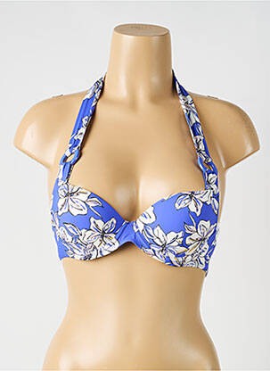 Haut de maillot de bain haut soutien-gorge moulé haut soutien-gorge moulé bleu AUBADE femme