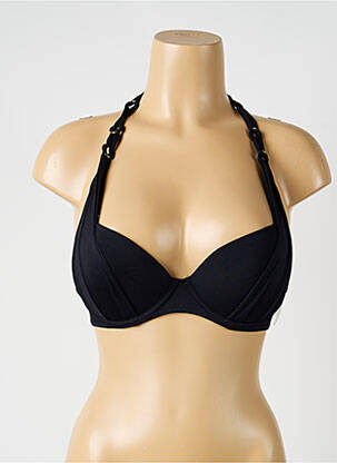 Haut de maillot de bain stretch haut soutien-gorge moulé noir AUBADE femme