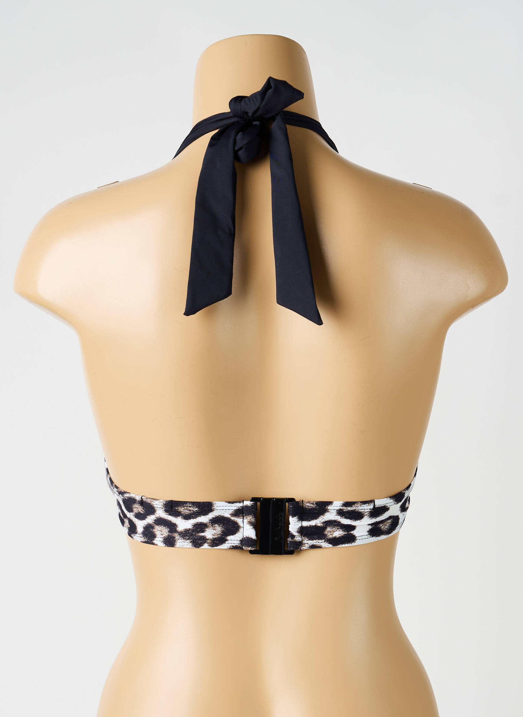 Haut de maillot de bain stretch haut soutien-gorge push-up noir AUBADE femme