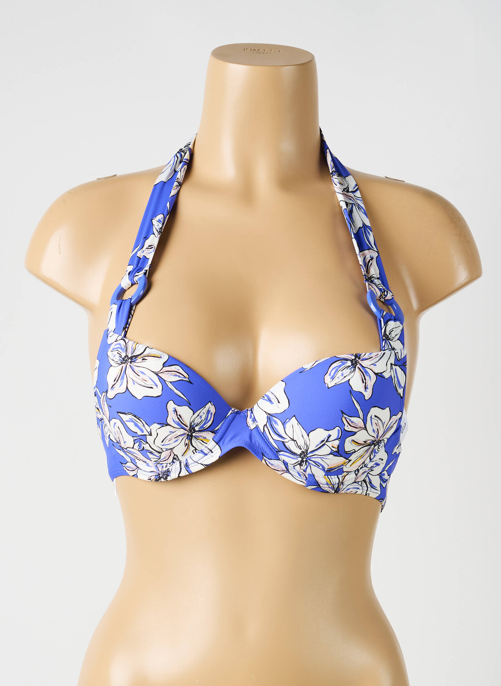Haut de maillot de bain haut soutien-gorge moulé haut soutien-gorge moulé bleu AUBADE femme