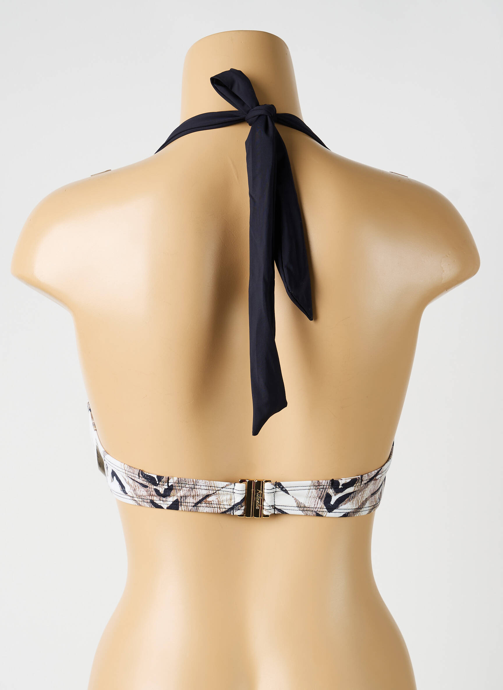 Haut de maillot de bain stretch haut soutien-gorge push-up noir AUBADE femme