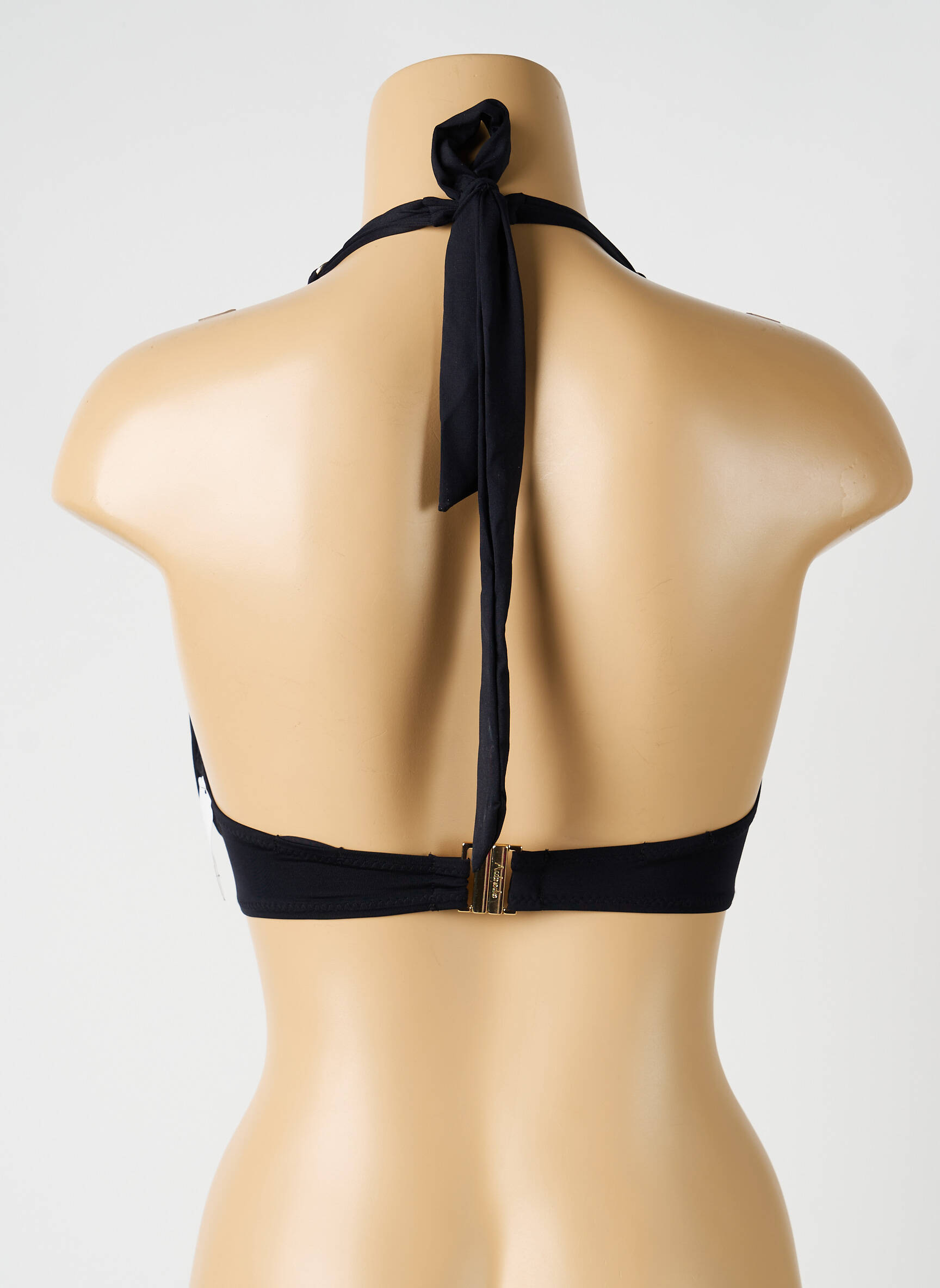 Haut de maillot de bain stretch haut soutien-gorge moulé noir AUBADE femme