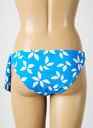 Bas de maillot de bain imprimé fantaisie culotte bleu AUBADE femme