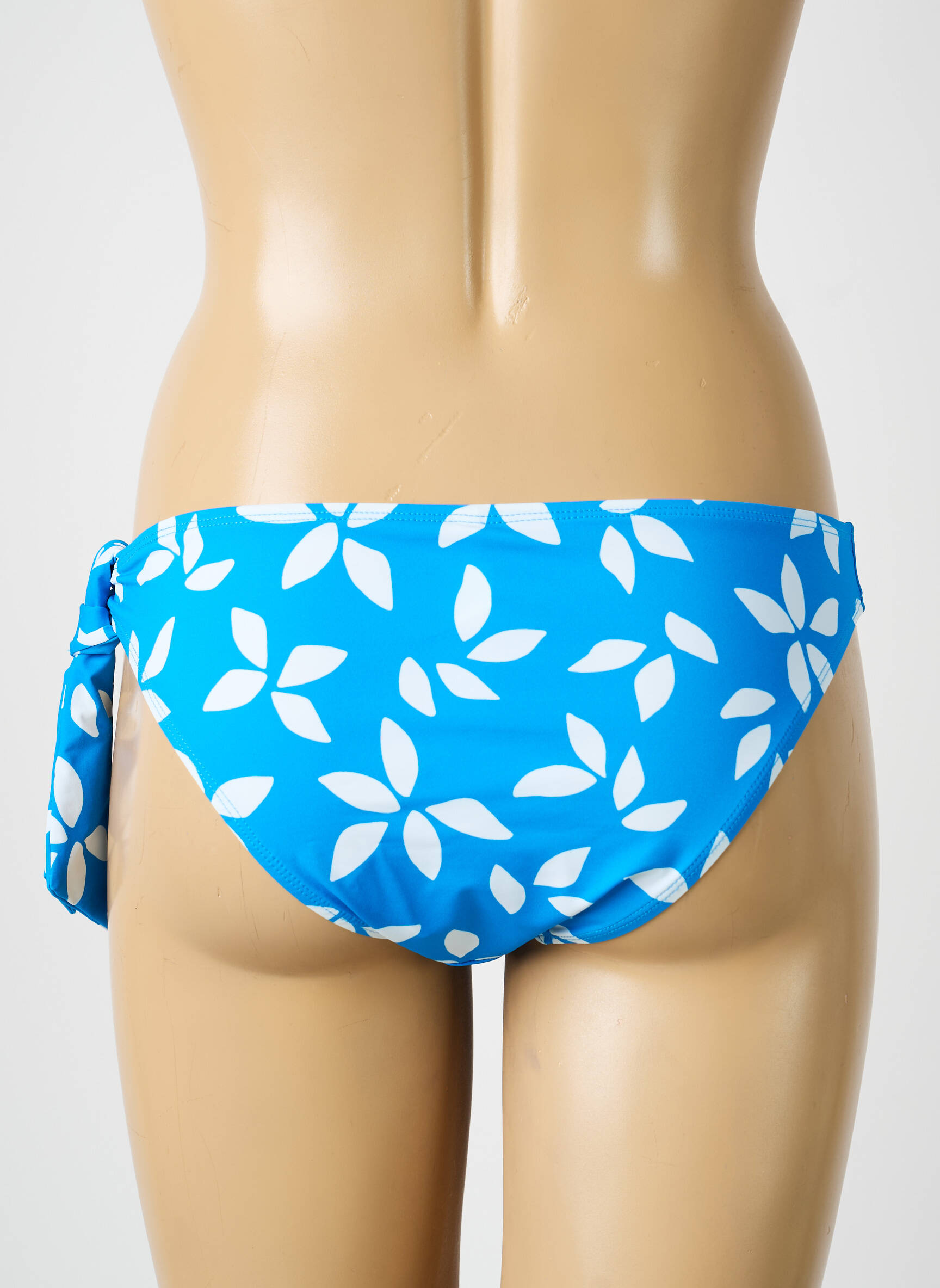 Bas de maillot de bain imprimé fantaisie culotte bleu AUBADE femme