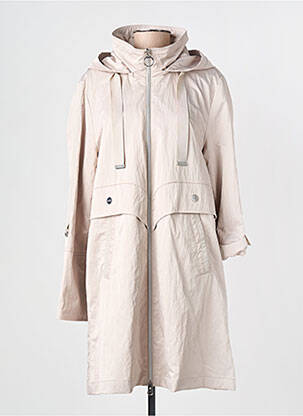 Parka fermeture zippée sur le devant a capuche beige BETTY BARCLAY femme