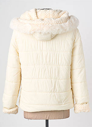 Doudoune poches a capuche beige ESPRIT DE LA MER femme
