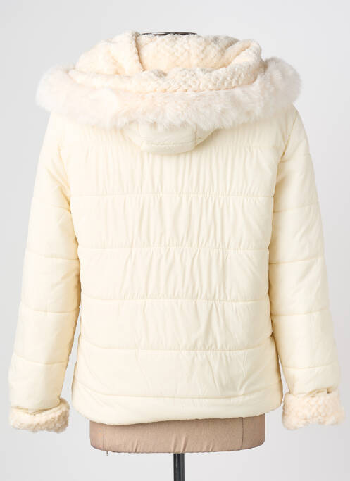 Doudoune poches a capuche beige ESPRIT DE LA MER femme