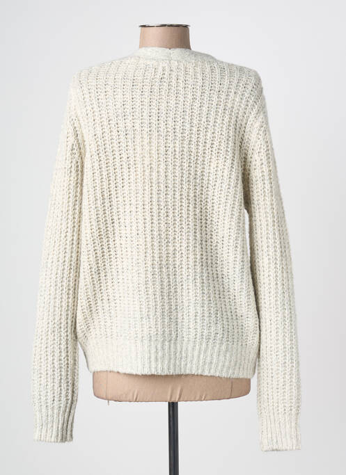 Gilet manches longues coupe cintrée gris CECIL femme