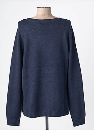 Pull stretch manches longues bleu CECIL femme