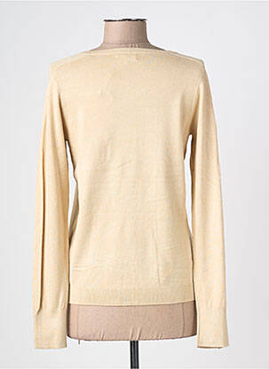 Pull col v manches longues beige ESPRIT DE LA MER femme
