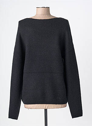 Pull col v manches longues noir ESPRIT DE LA MER femme