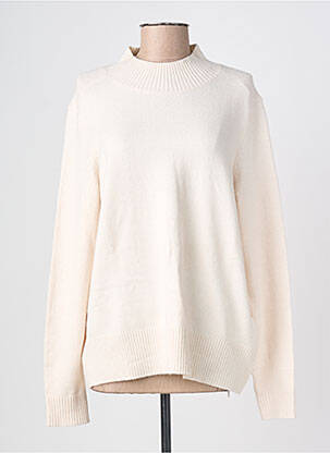 Pull stretch manches longues beige CECIL femme
