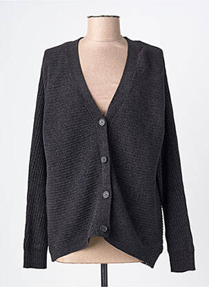 Gilet manches longues stretch noir CECIL femme