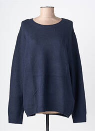 Pull stretch manches longues bleu CECIL femme