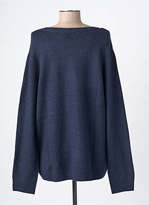 Pull stretch manches longues bleu CECIL femme
