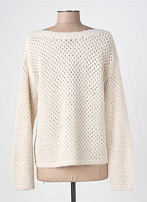 Pull coupe cintrée manches longues beige BETTY BARCLAY femme