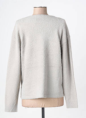 Pull coupe droite manches longues gris BETTY BARCLAY femme