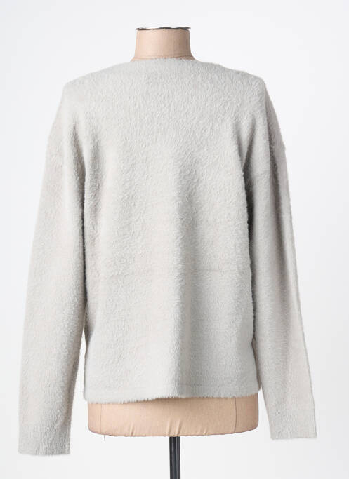 Pull col v manches longues gris BETTY BARCLAY femme