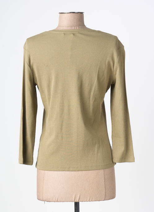 Veste casual col rond vert BETTY BARCLAY femme